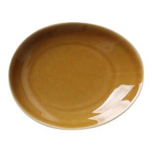 【某牌 孤品】釉下彩调味碟子【高端 新骨瓷】椭圆形凉菜小蝶子