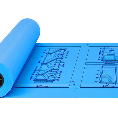 工程蓝图纸A3A4白色双面蓝单面蓝