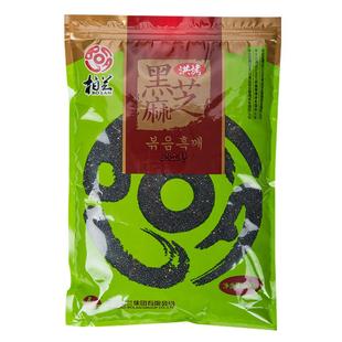 柏兰烘烤熟即食黑芝麻五谷杂粮阿胶辅料新鲜优质家用烘焙芝麻500g