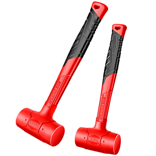 橡胶锤子橡皮锤不伤墙铺地板贴瓷砖安装榔头楼上噪音敲打无弹力锤