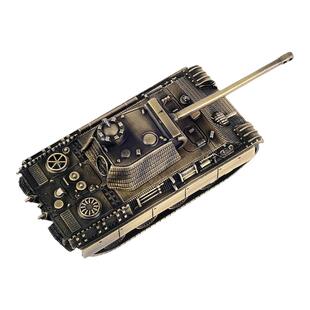 木公开物德国豹式G型坦克1:72全金属成品模型军事战车模型摆件