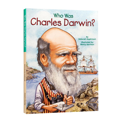 谁是查尔斯达尔文 英文原版 Who Was Charles Darwin 人物传记 进口原版英语书籍WhoWas/WhatWas/WhereIs/whois/WhatIs系列