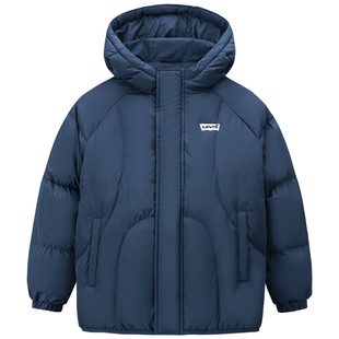 【新年马年】李维斯儿童羽绒服红色男童冬季外套拜年服过年衣服女