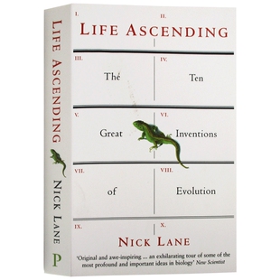 生命的跃升 英文原版 Life Ascending Nick Lane 演化史上的十大发明 尼克莱恩著 科学与自然科普 英文版 进口原版英语书籍
