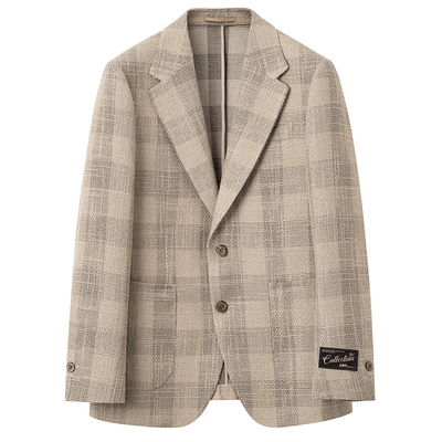 JDV商场同款格纹男士西装外套