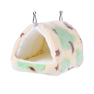 仓鼠过冬保暖棉窝金丝熊荷兰猪冬天躲避屋花枝鼠蜜袋鼯兔子睡觉窝