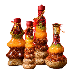 五谷丰登杂粮摆件乔迁之喜新居客厅布置装饰新房搬迁入宅仪式用品