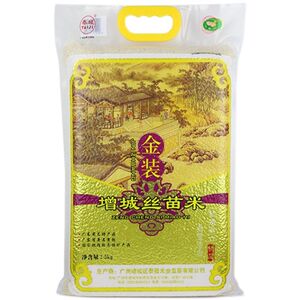 广东增城泰稷金装丝苗米 5kg 真空装细长型晚稻米籼米煲仔饭炒饭