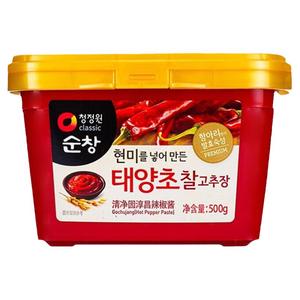 清净园辣椒酱韩国进口包饭酱韩式辣酱石锅拌饭酱炒年糕火锅甜辣酱