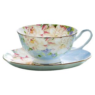 美式骨瓷咖啡杯套装欧式下午茶茶具咖啡具英式陶瓷红茶杯结婚送礼