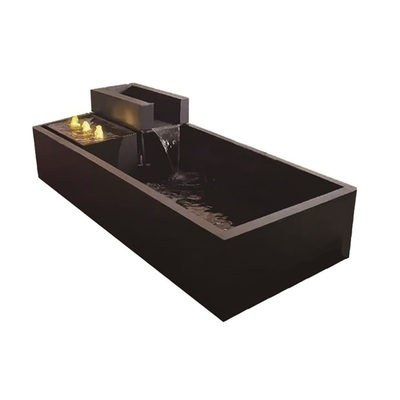 不锈钢涌泉流水池摆件庭院现代