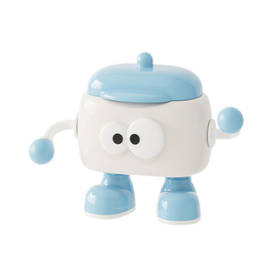 可爱牙签盒创意棉签收纳盒家用桌面牙线盒棉花棒化妆棉盒子整理盒