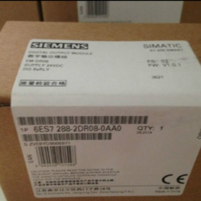 议价6ES7288-2DE08-0AA0西门子S7200SMART数字量模块6ES72882DE08