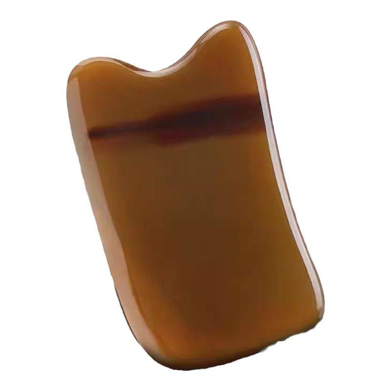 超薄颈椎刮痧板背部专用天然牛角腿部美腿肩颈全身通用薄的出痧快