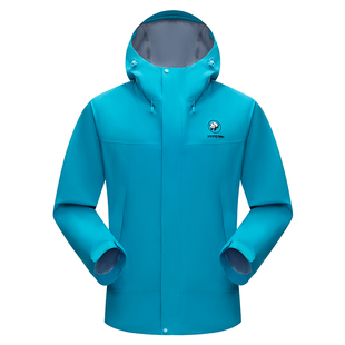 熊猫户外单层冲锋衣2026新款春夏防水防风耐磨登山徒步骑行服女款