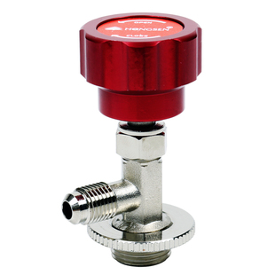 精品汽车空调冷媒开瓶器防爆精品 R134a制冷剂雪种维修加氟工具