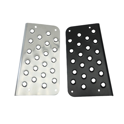 一汽解放J6L脚踏防滑板不锈白钢