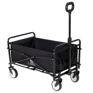 骆驼露营车户外小手推车折叠野餐营地车儿童可躺野营拖车地摊收纳