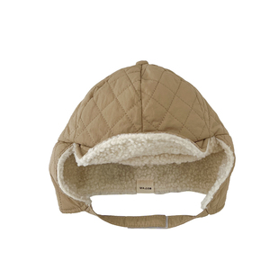 宝宝雷锋帽冬季羊羔绒保暖婴儿护耳帽ins韩系潮酷穿搭小童飞行帽