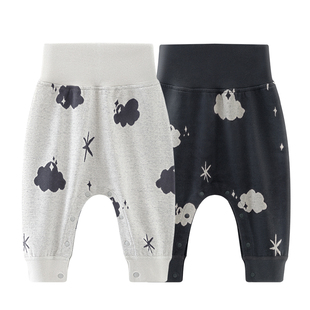 【糯米绒】汤尼倍儿婴儿裤子秋冬季保暖秋裤宝宝外穿高腰护肚长裤