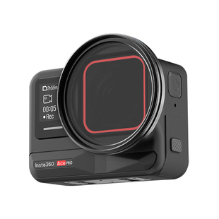 MECO美高适用Insta360AcePro 1/2代滤镜接环UV镜ND镜CPL镜头支架