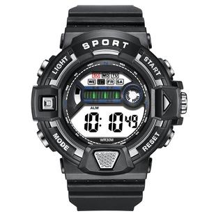 电子手表男款学生表初高中儿童表运动防水夜光闹钟黑科技霸气潮流