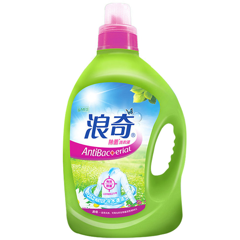 浪奇除菌除螨洗衣液自然花香深层去渍机洗手洗全瓶整箱家庭装20斤