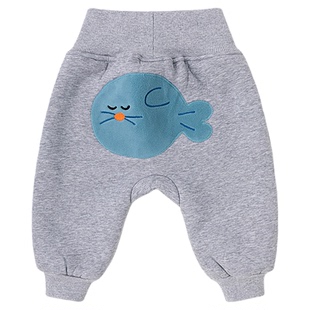 【高腰护肚】嘟嘟家宝宝屁屁裤秋冬加绒男童裤子冬季女童长裤pp裤