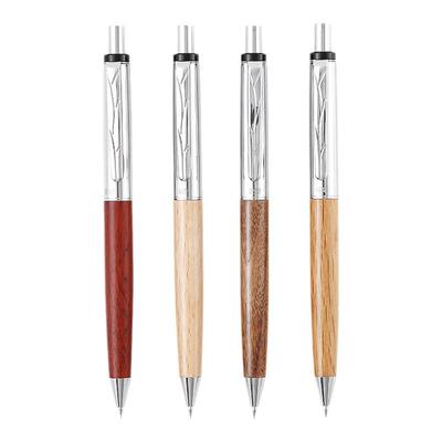 爱好原木自动铅笔低重心重手感