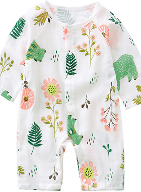 连体衣爬服哈衣纯棉婴儿衣服