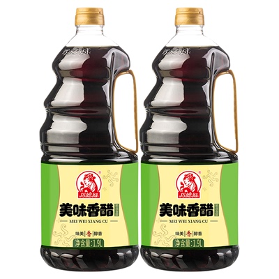 巧媳妇美味香醋1.9L大桶装酿造食醋香醋点蘸凉拌饺子醋商用家用