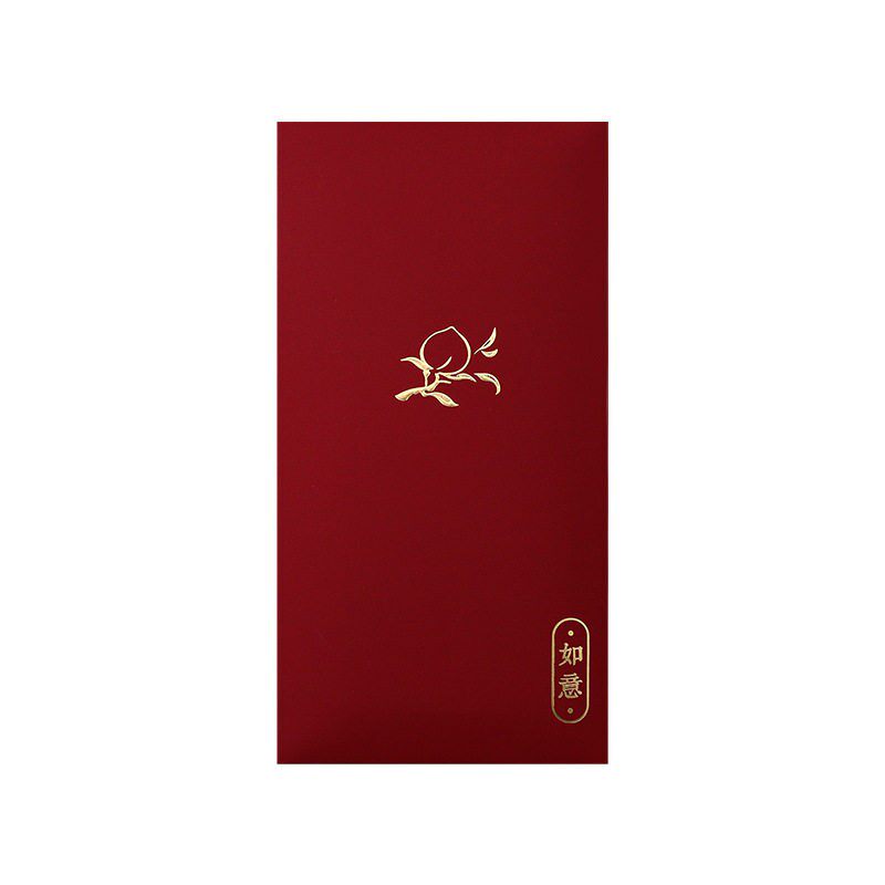 中式烫金创意红包利是封回礼