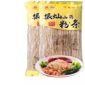铁棍山药老浆粉条500g火锅炖炒农家手工酸辣粉条河南淮山红薯粉条