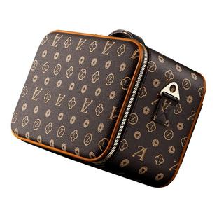 高端防水带镜子化妆箱分区手提可挂行李箱便携大容量旅行化妆包女