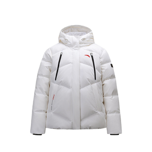 安踏冰甲羽绒服丨六度芯防泼水鸭绒外套女短款保暖棉服162547906