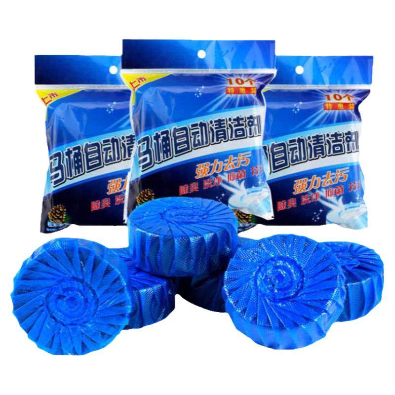 颗装马桶清洁剂除臭杀菌蓝泡泡