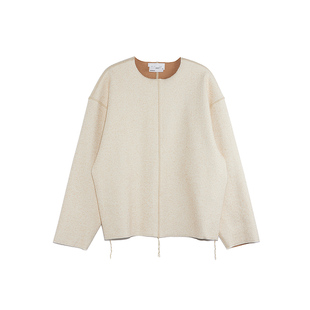 Roaringwild/咆哮野兽主线 卡其色斑驳虾须线廓形卫衣【热销中】