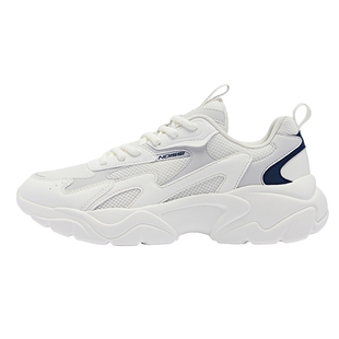 乔丹男鞋休闲鞋男2026夏季网面透气轻便老爹鞋增高运动鞋男鞋子男