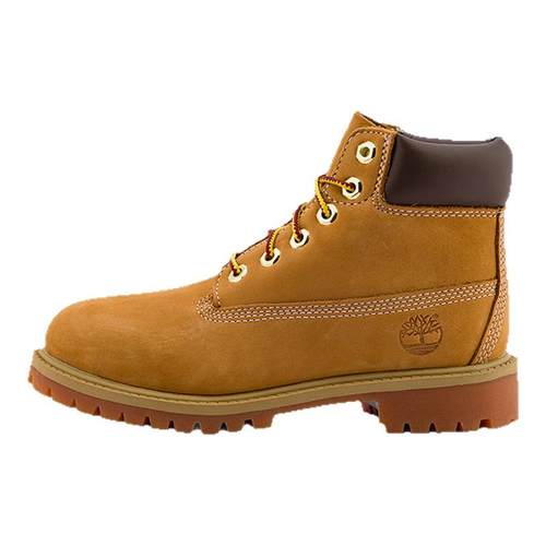 Timberland添柏岚官方踢不烂大童大黄靴马丁靴高帮户外偏大|12709