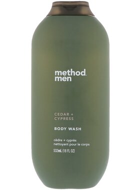 method中性杜松柏木男士用沐浴露