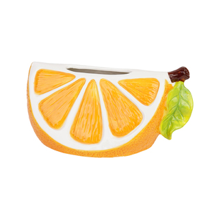 陶瓷橘子纸巾盒客厅高级感轻奢抽纸盒创意卧室设计感餐桌茶几摆件