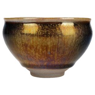 徐州金曜建盏建阳铁茶杯茶盏杯釉茶碗胎型口器出口原矿束主人