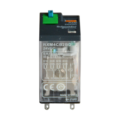 施耐德中间继电器RXM4CB2 RXM4CB1 JD BD ED FD B7 E7 F7 P7 MD