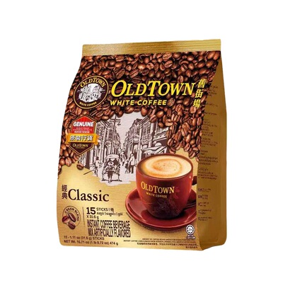 旧街场/OLDTOWN三合一白咖啡拿铁