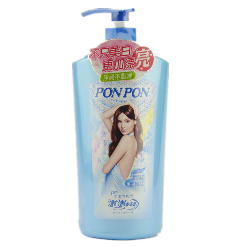 台湾耐斯澎澎水样清爽沐浴露 正品进口彭彭香浴乳珍珠亮白玻尿酸
