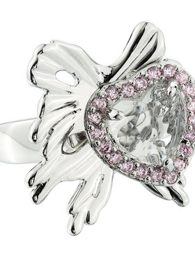 BZV原创蝴蝶翅膀千禧梦幻戒指