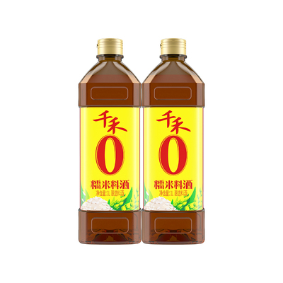 千禾糯米料酒1L瓶酿造料酒