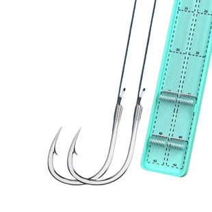 进口伊势尼子线双钩鱼钩正品绑好成品钓鱼钩野钓湖库大物鲢鳙草青