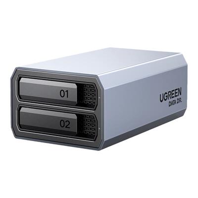 绿联五盘位硬盘盒全铝SATA移动