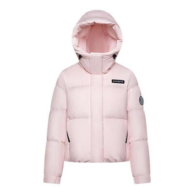 波司登奥莱短款连帽高充绒羽绒服